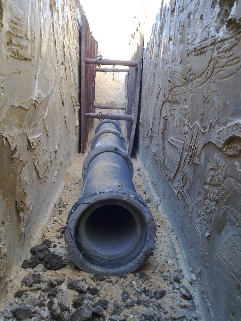 Atık Su Kanalı İnşaatı